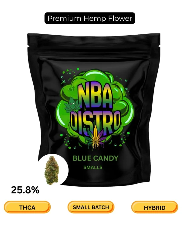 BLUE CANDY SMALLS FLOWER