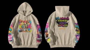 DOUBLE CUP BEIGE & ORANGE HOODIES