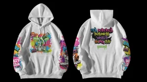 DOUBLE CUP WHITE & GREEN HOODIES