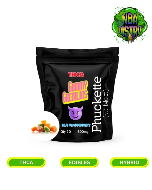 Blu Raspberry Gummy Gremlins